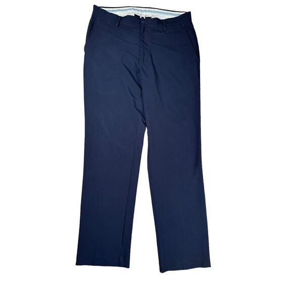 Footjoy Golf Pants Mens Size 36x34 Navy Blue Performance Business - Picture 1 of 5